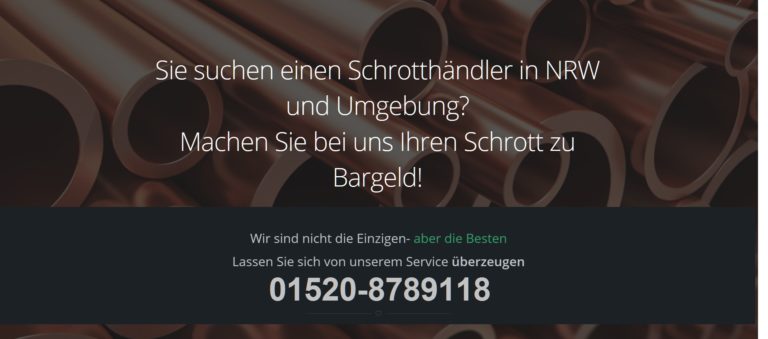 Schrotthändler Duisburg: Schrottabholung Kostenlos für Duisburg und gesamte Umgebung