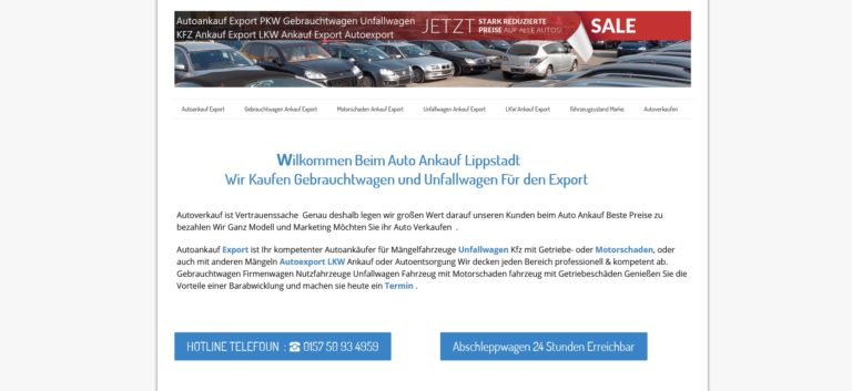 AutoAnkauf Bedburg: Wir Kaufen Gebrauchtwagen und Unfallwagen Für den Export