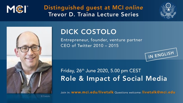 Dick Costolo, Entrepreneur, CEO von Twitter 2010-2015