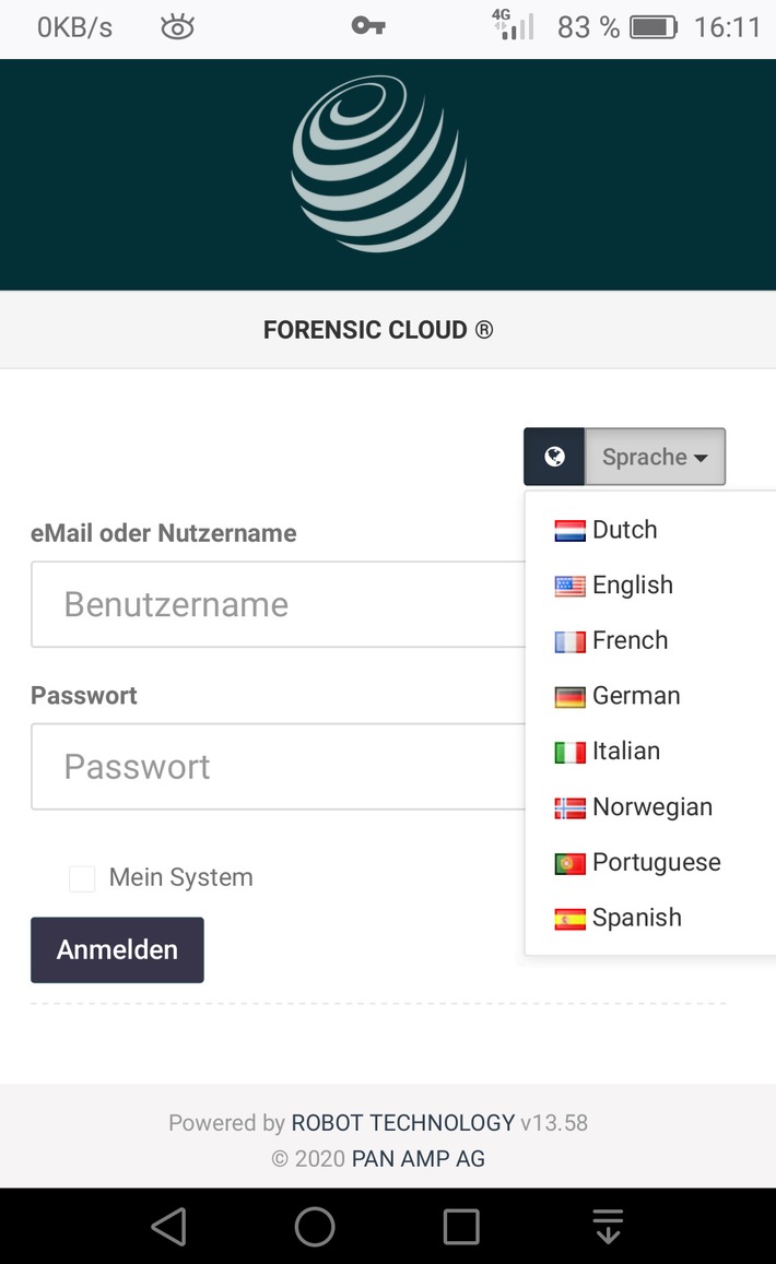 PAN AMP erweitert die FORENSIC CLOUD zum Next Generation Cloud Services
