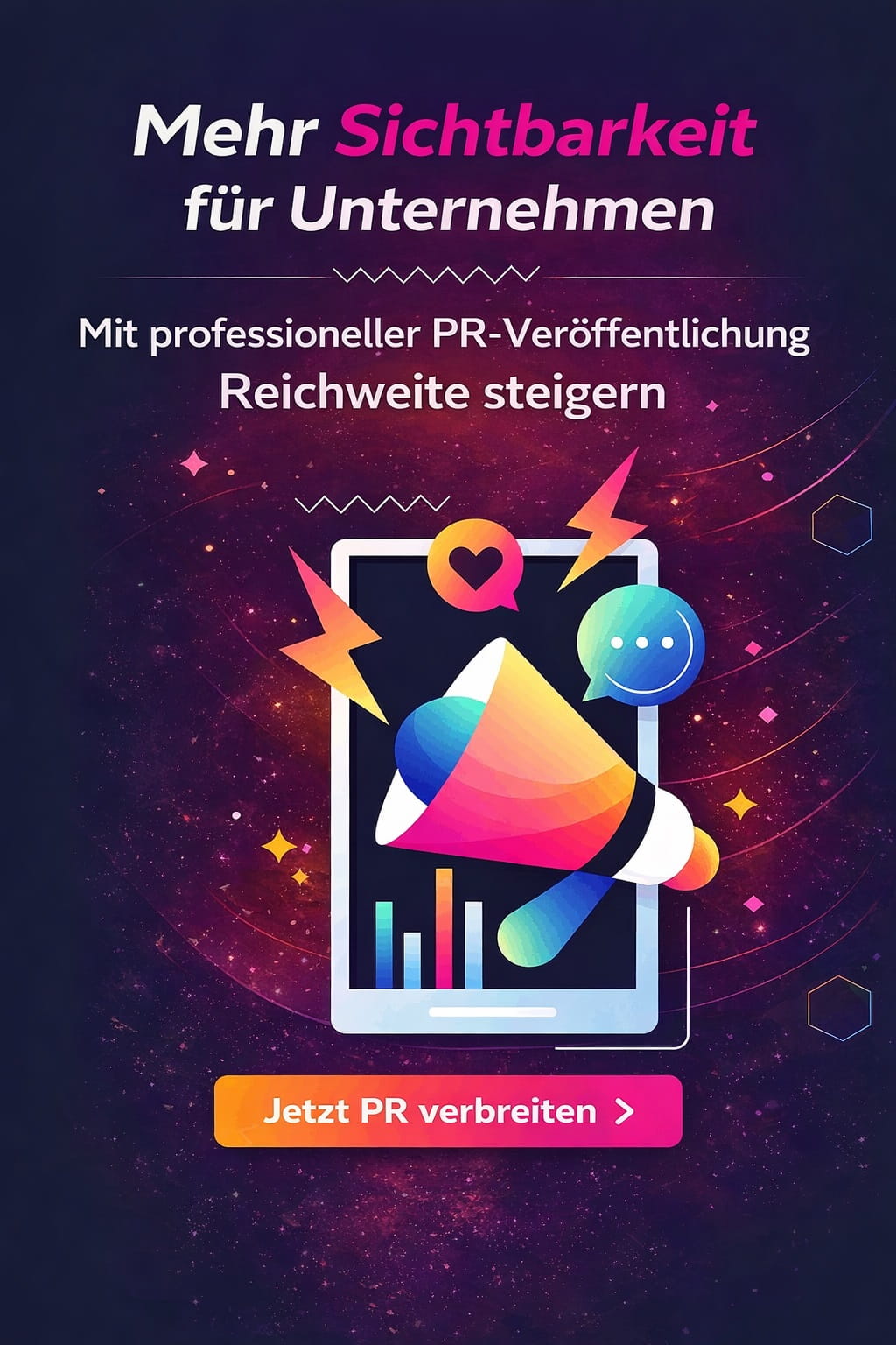 Jetzt Pressemitteilung veröffentlichen – Mehr Reichweite und Sichtbarkeit im Internet