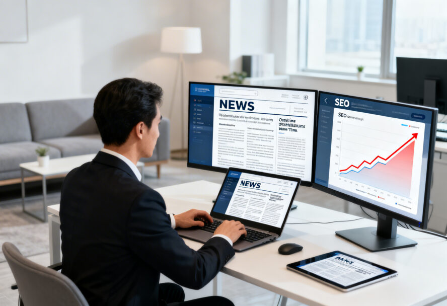 Veröffentlichung einer Pressemitteilung online ist technisch einfach. Der entscheidende Unterschied liegt jedoch darin, ob sie auch gesehen wird. Genau hier scheitern die meisten Unternehmen.